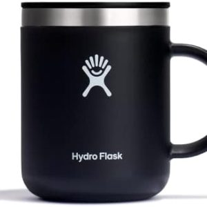 Hydro Flask 12 oz Stainless Steel Travel Mug - Vacuum Insulated, Reusable Coffee & Tea Mug for Outdoor Enthusiasts - BPA