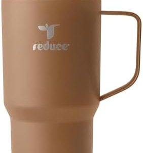 REDUCE Hot1 Stainless Steel Insulated Mug - 18 oz with Temperature Adjusting Lid - Keeps Drinks Hot for 6 Hours - Perfec