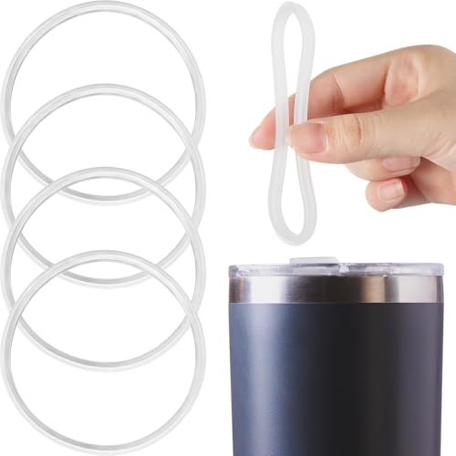 Patelai 20 oz Replacement Rubber Lid Seals – O Shaped Resealable Gaskets for 10, 12, 16 & 20 oz Insulated Tumblers – Dur
