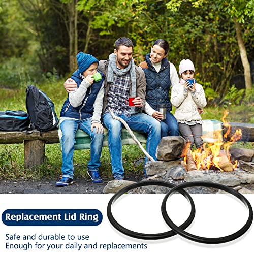 Patelai 20 oz Replacement Rubber Lid Seals – O Shaped Resealable Gaskets for 10, 12, 16 & 20 oz Insulated Tumblers – Dur